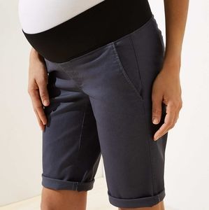 NWT LOFT Maternity Bermuda Roll Shorts